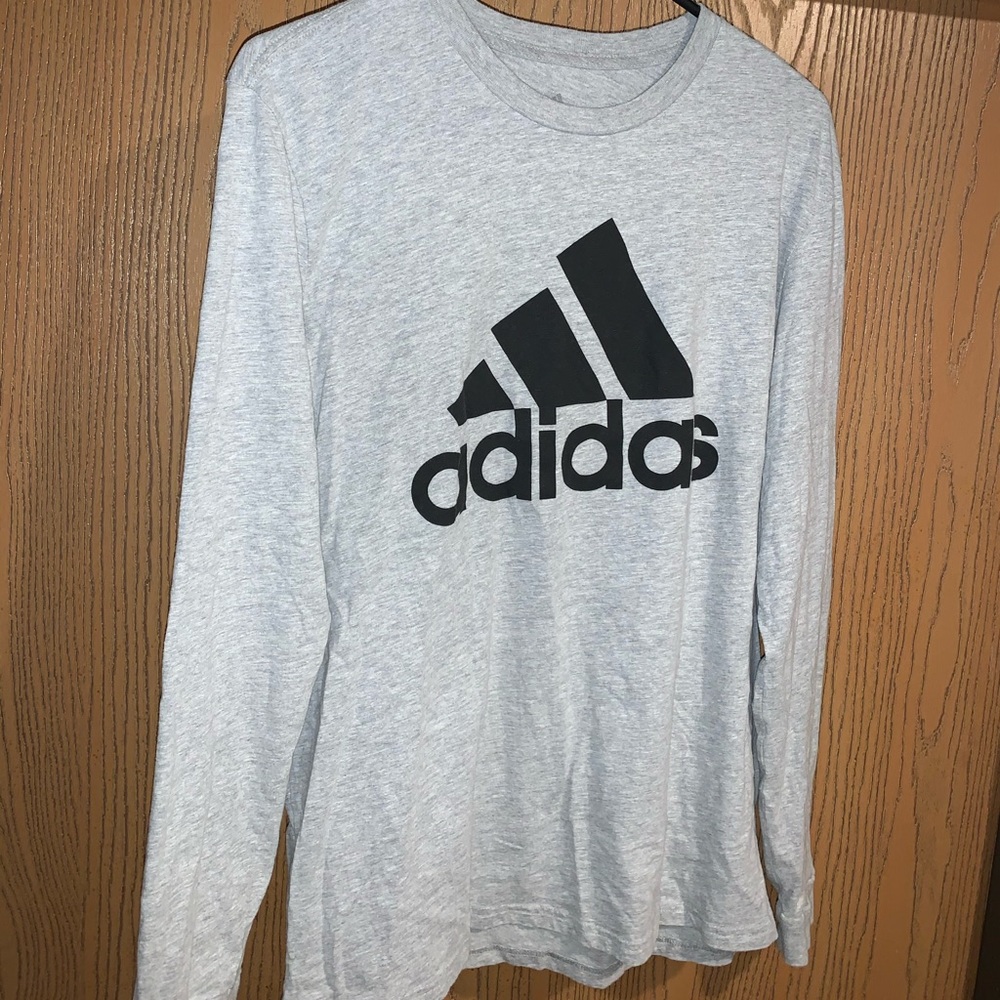 Adidas Long Sleeve Logo T shirt